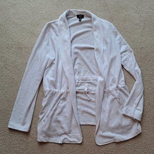 white cardigan/blazer/jacket - size medium